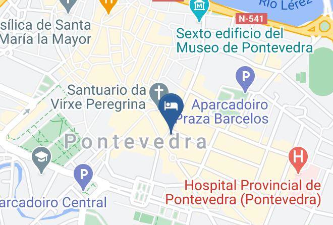 Pontevedra - Hotel Rias Bajas Maps