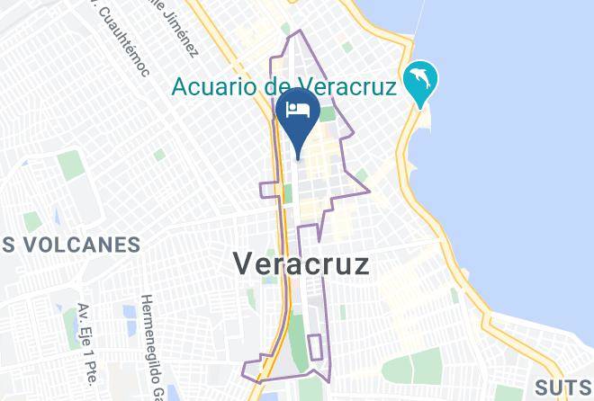 Veracruz Veracruz Centro - Hotel Rias Maps