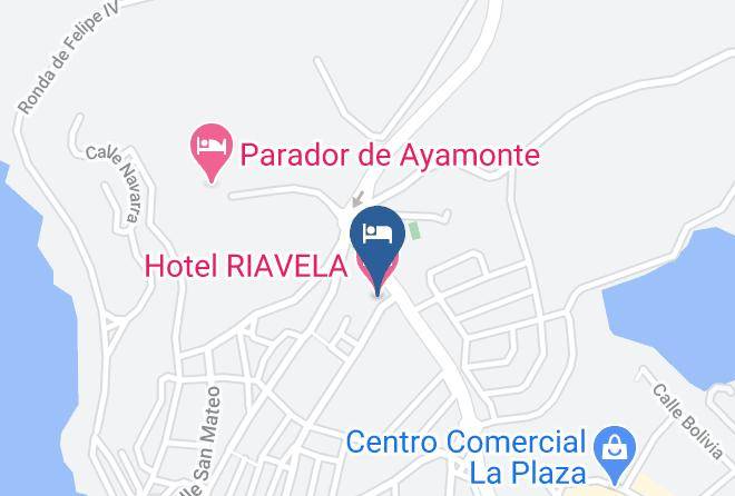 Huelva - Hotel Riavela Maps