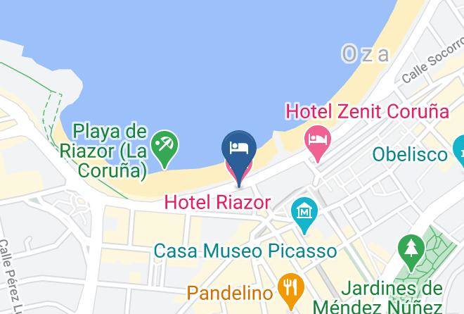 Auna - Hotel Riazor Maps