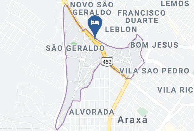Araxa - Hotel Ribeiro Palace Maps
