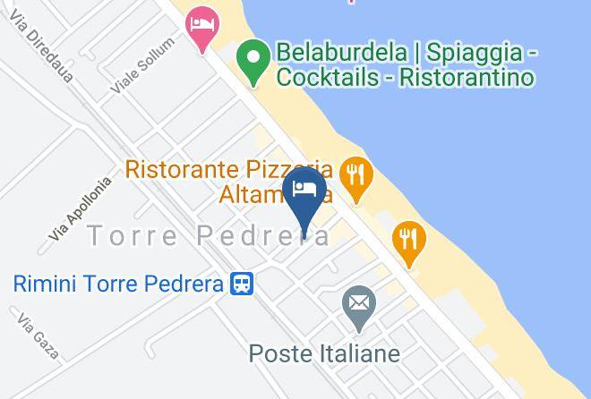 Rimini - Hotel Ribot Maps