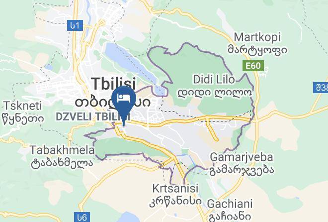 Tbilisi - Hotel Rica Maps