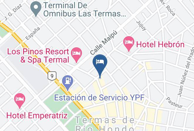 Rio Hondo - Hotel Ricardo I Maps