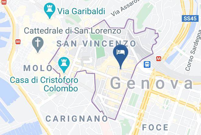 Genoa - Hotel Ricci Maps