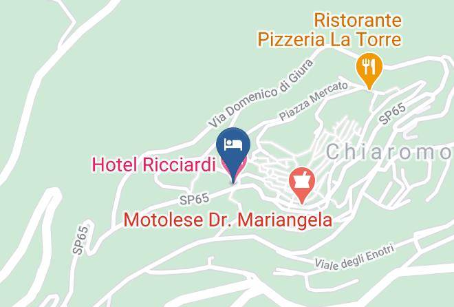 Potenza - Hotel Ricciardi Maps