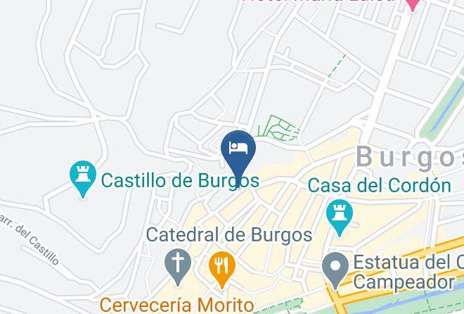 Burgos - Hotel Rice Palacio De Los Blasones Maps
