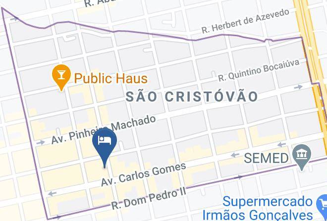 Porto Velho - Hotel Richard Maps