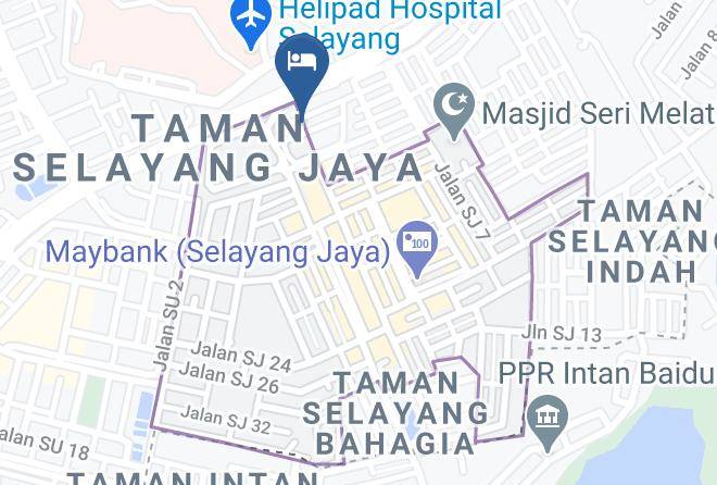 Gombak - Hotel Richbaliz Maps