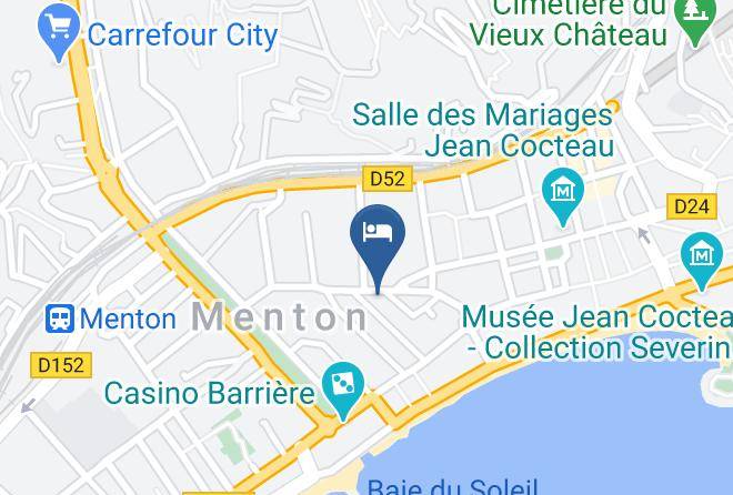 Maritime Alps - Hotel Richelieu Maps