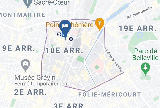 Paris - Hotel Richmond Maps