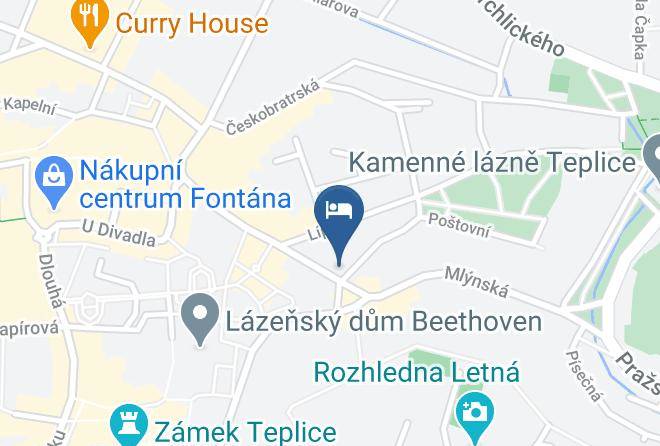 Teplitz - Hotel Richmond Teplice Maps