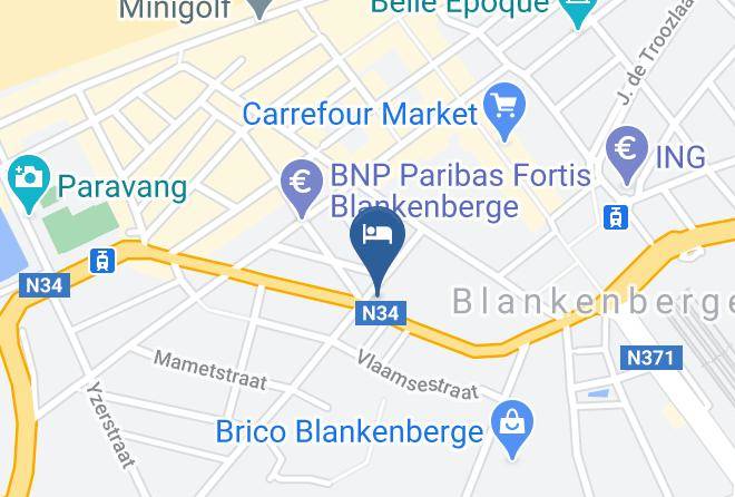 West Flanders - Hotel Richmond Thonnon Maps