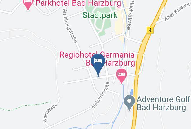 Goslar - Hotel Und Pension Richthofen Maps
