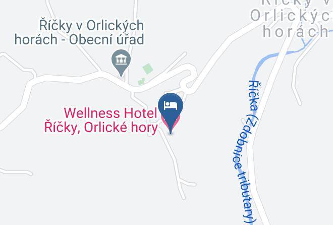 Rychnov Nad Kneznou - Hotel Ricky Maps