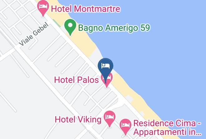 Rimini - Hotel Ridens Maps
