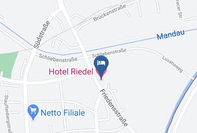 Gorlitz - Hotel Riedel Maps