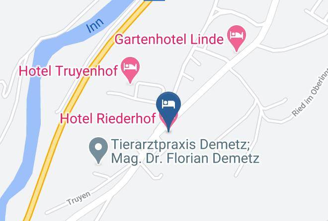 Landeck - Hotel Riederhof Maps