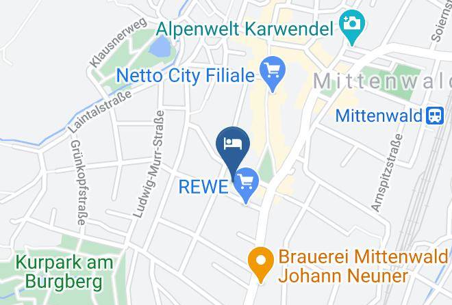 Garmisch Partenkirchen - Hotel Rieger Maps