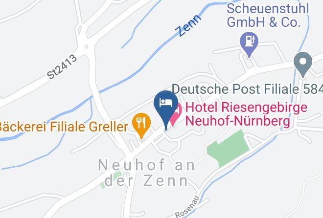Neustadt An Der Aisch Bad Windsheim - Hotel Riesengebirge Neuhof Nurnberg Maps
