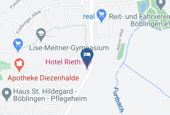 Boblingen - Hotel Rieth Maps