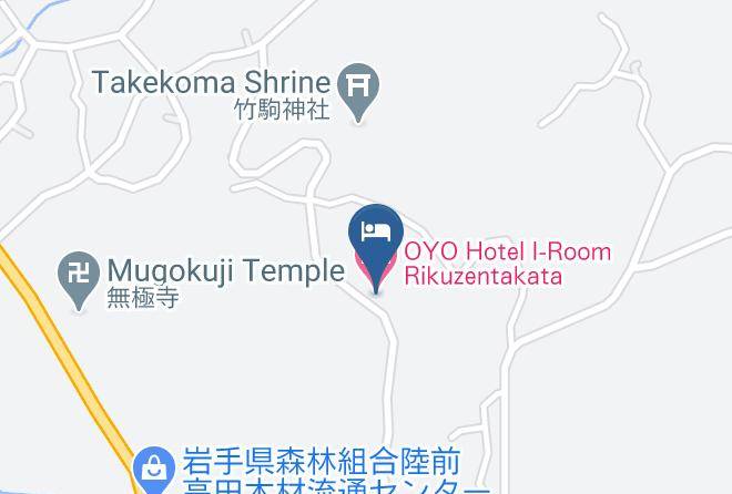 Rikuzentakata City - Hotel Rikuzentakata Maps