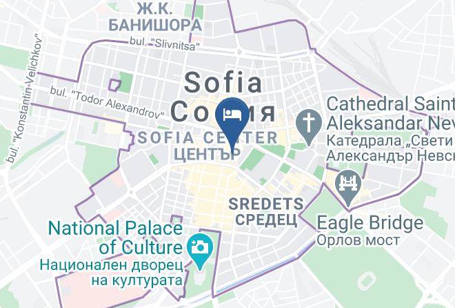 Sofia - Hotel Rila Maps
