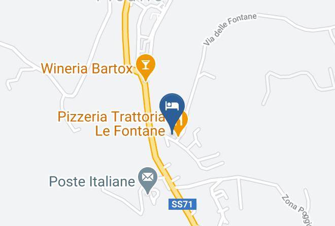 Terni - Hotel Rilarosi Maps
