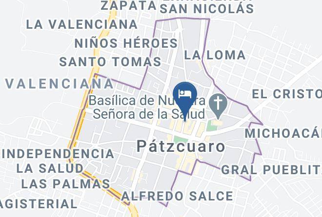 Patzcuaro - Hotel Rincon De Josefa Maps