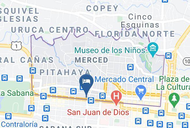 San Jose - Hotel Rincon De San Jose Maps