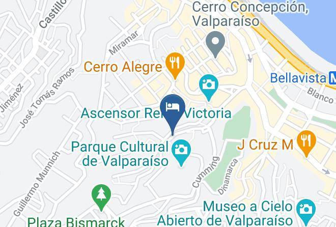 Valparaiso Province - Hotel Rincon De Valparaiso Maps