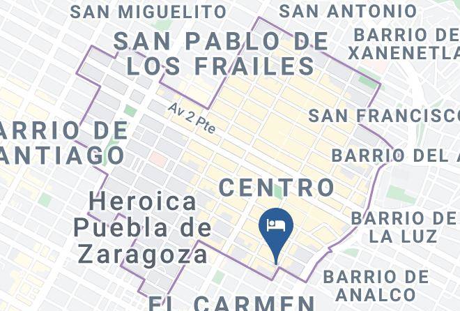 Heroica Puebla De Zaragoza Puebla - Hotel Rincon Poblano Maps