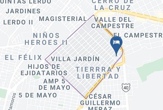Lerdo - Hotel Rincon Turquesa Maps
