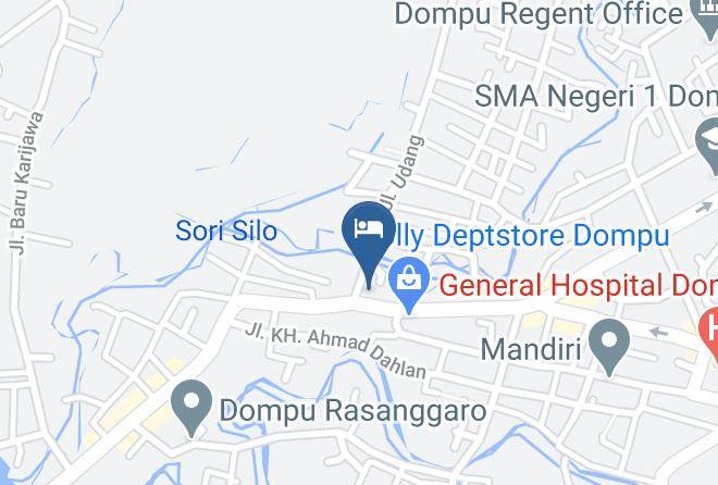Dompu Regency - Hotel Rinjani Maps