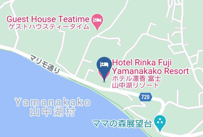 Yamanakako Vil Minamitsuru District - Hotel Rinka Fuji Yamanakako Resort Maps