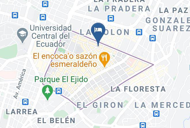 Hotel Rio Amazonas Quito Map