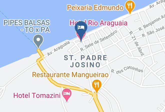 Xambioa - Hotel Rio Araguaia Maps