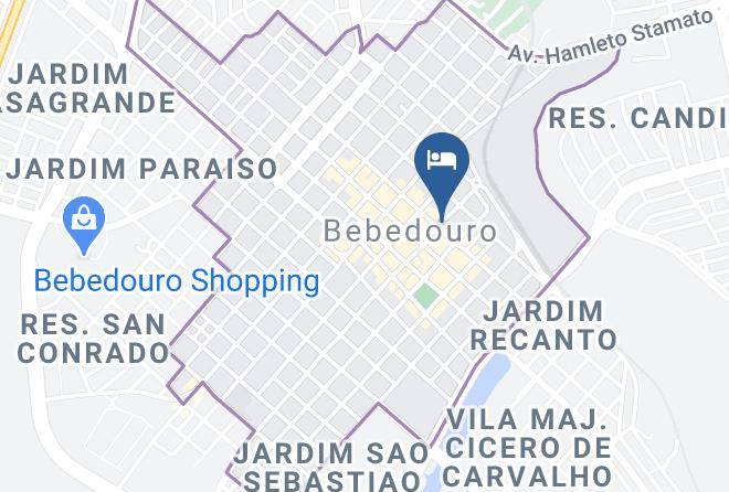Bebedouro - Hotel Rio Branco Bebedouro Ltda Maps