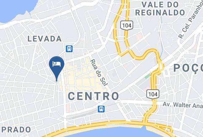 Maceio - Hotel Rio Branco Maps