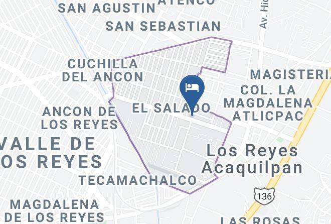 La Paz - Hotel Rio Bravo Maps