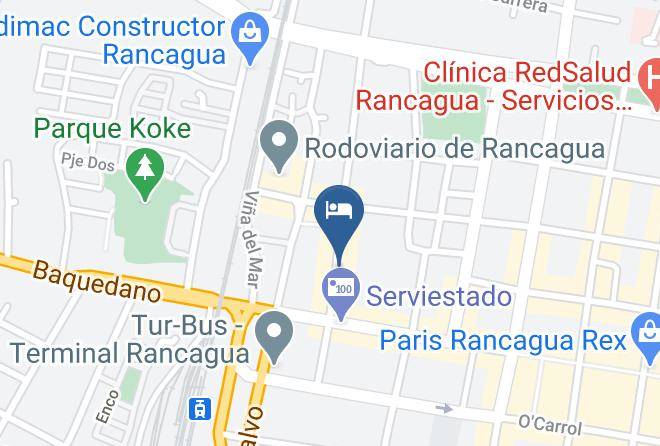 Cachapoal Province - Hotel Rio Maps