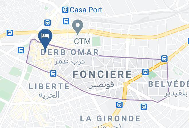 Casablanca - Hotel Rio Maps