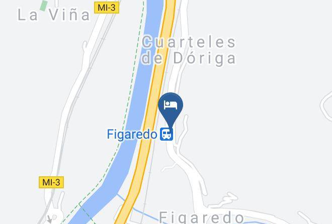 Asturias - Hotel Rio Caudal Maps
