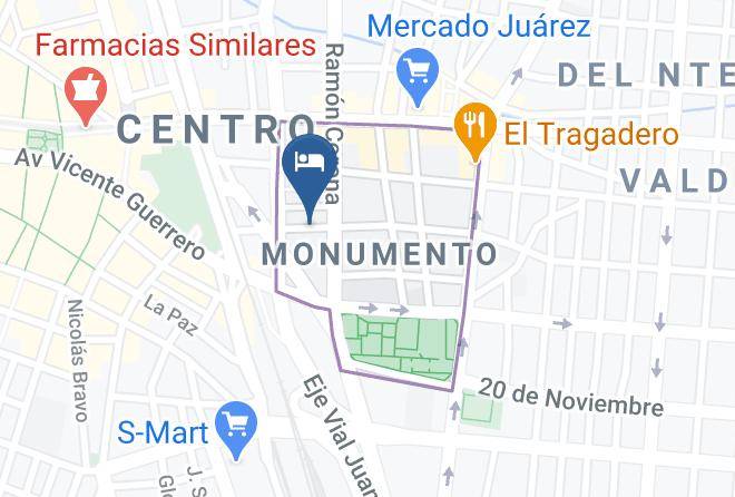 Juarez - Hotel Rio Cd Juarez Maps