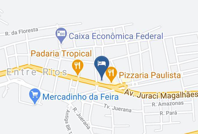 Entre Rios - Hotel Rio Center Maps