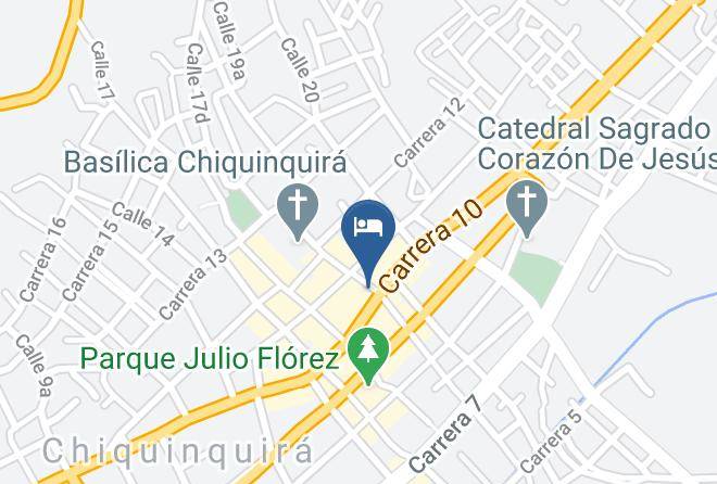 Chiquinquira - Hotel Rio Maps