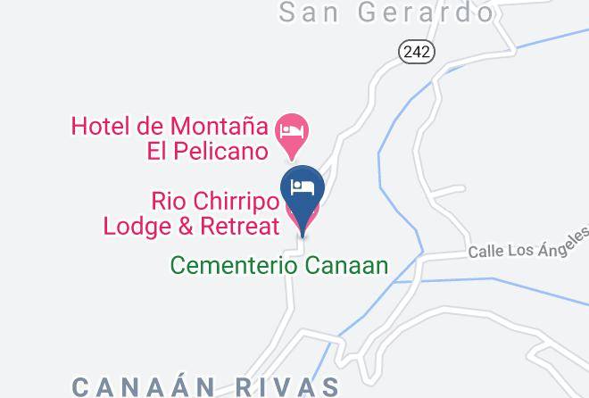 Perez Zeledon - Rio Chirripo Lodge & Retreat Maps