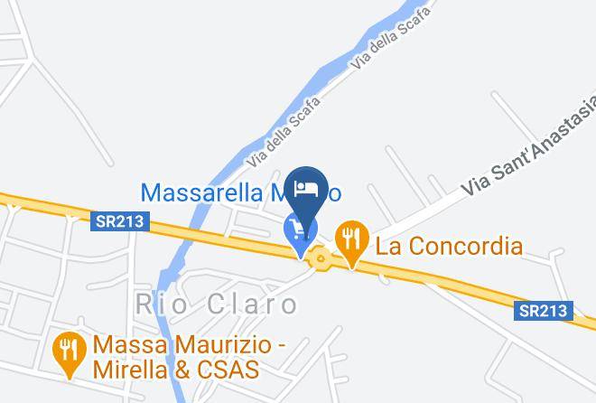 Latina - Hotel Rio Claro Maps
