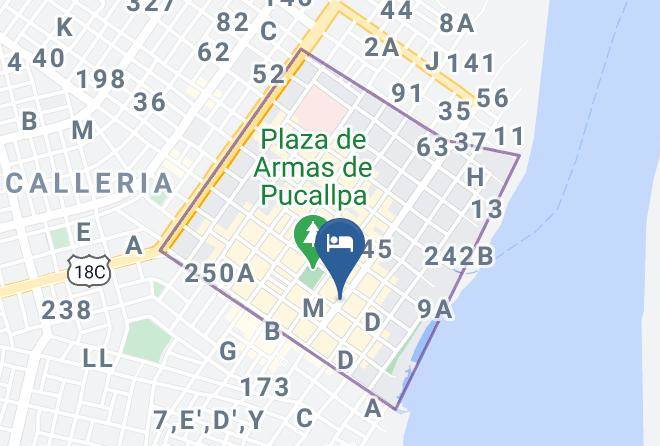 Coronel Portillo - Hotel Rio Maps