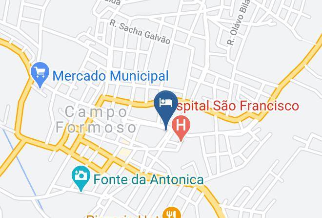 Campo Formoso - Hotel Rio Das Pedras Maps